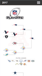 Mobile Screenshot of nflplayoffsbracket.com